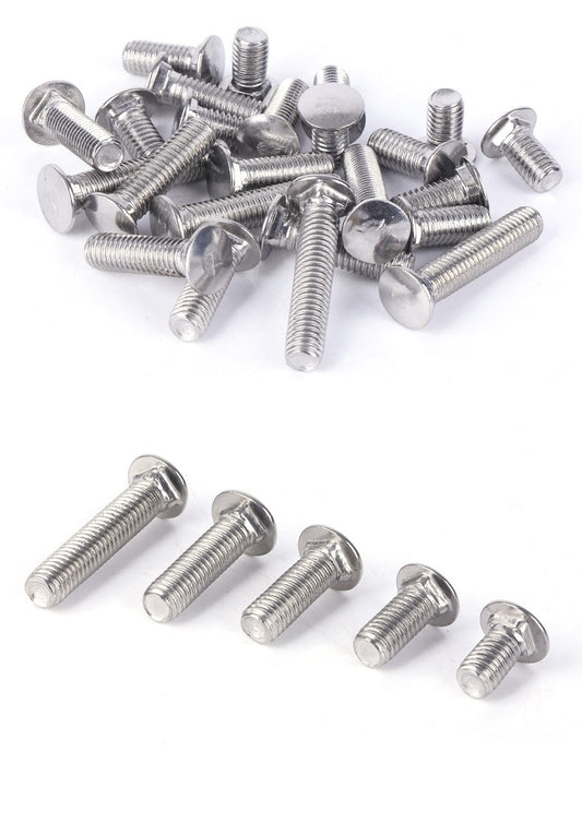 Premium Stainless Steel Hex Flange Bolts and Serrated Flange Nuts - Metric M6 to M12