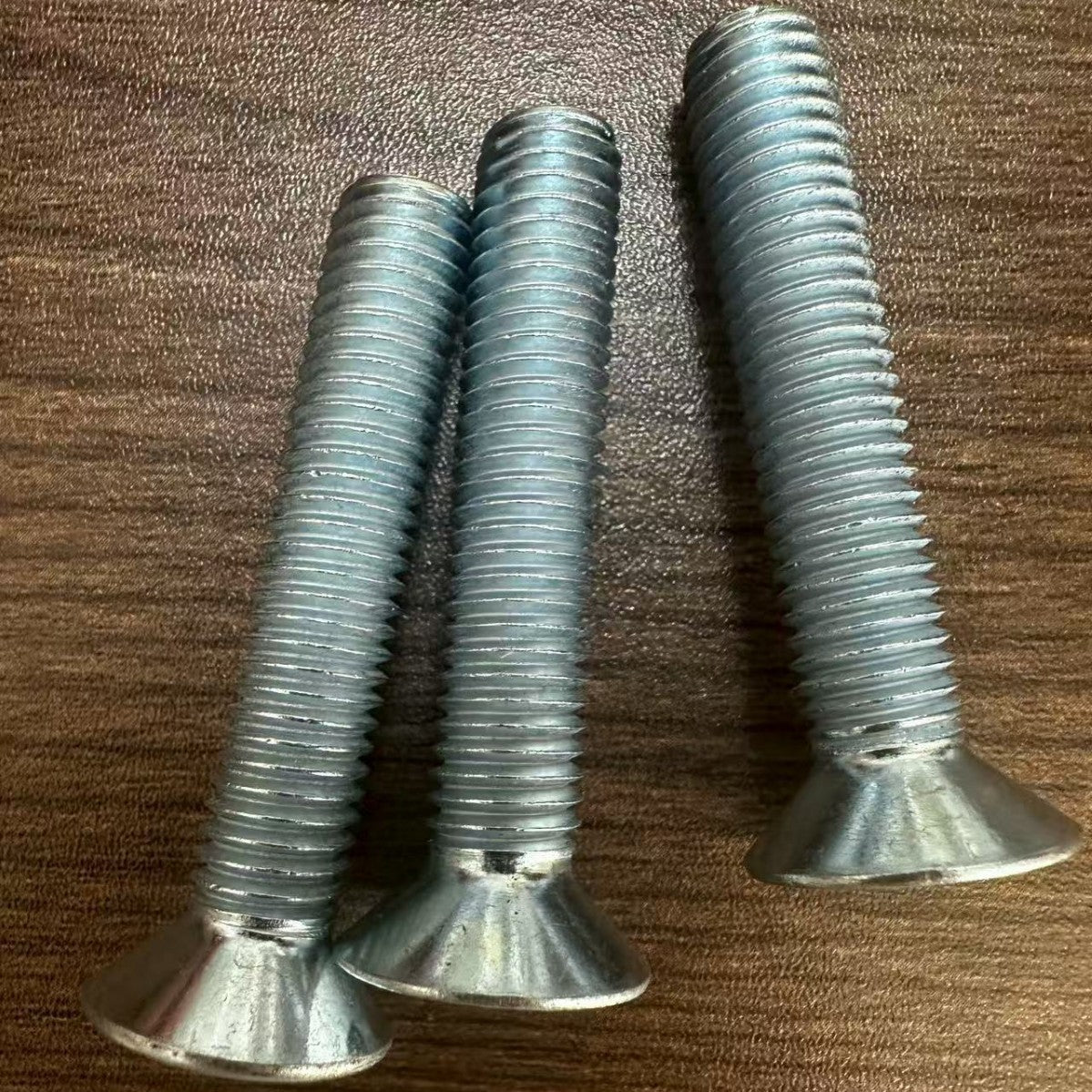 Hexagon Countersunk Head Screws 10B21 Carbon Steel, Zinc Plated 8.8 Grade, Hexagon Countersunk Head Machine Screws