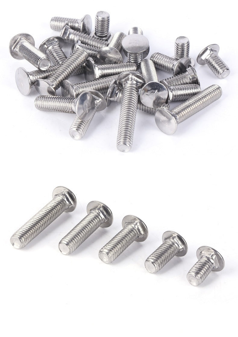 Premium Stainless Steel Hex Flange Bolts and Serrated Flange Nuts - Metric M6 to M12