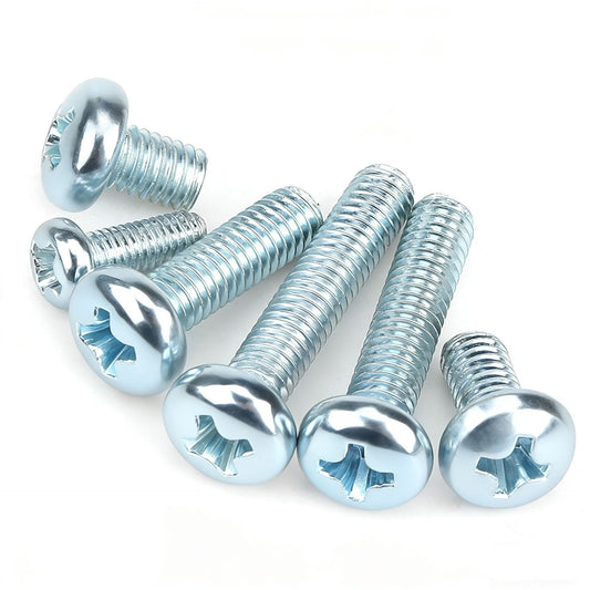 Premium 304 Stainless Steel Phillips Pan Head Machine Screws - Metric M2 to M10